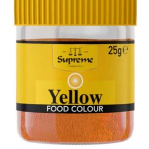 yellow colour powder