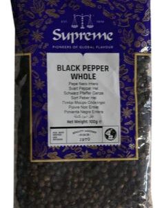 black peppercorns