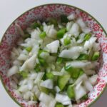 onion-capsicum mix