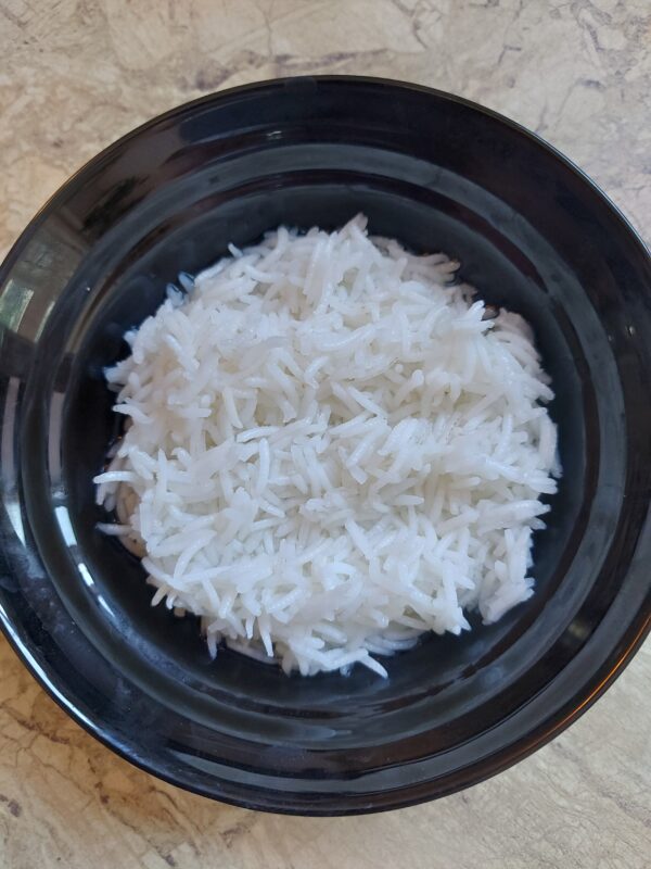 plain white rice